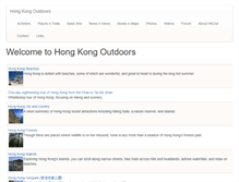 Tablet Screenshot of hkoutdoors.com